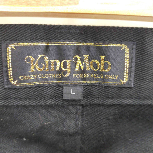 King Mob ボンテージ ギミック スキニーパンツ メンズ L