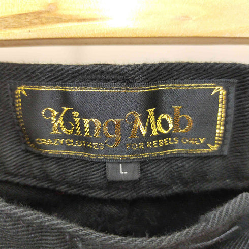 King Mob ボンテージ ギミック スキニーパンツ メンズ L