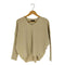 LASUD バックスリットVネックニット レディース 9号