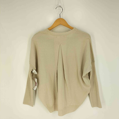 LASUD バックスリットVネックニット レディース 9号