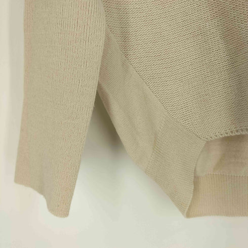LASUD バックスリットVネックニット レディース 9号