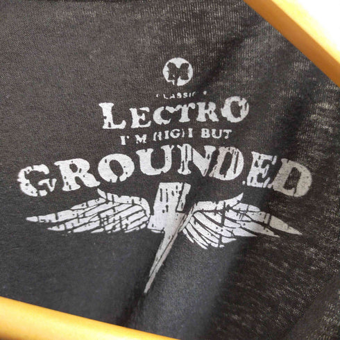 レクトログラウンデッド LECTRO GROUNDED バンドデザインTシャツ メンズ M