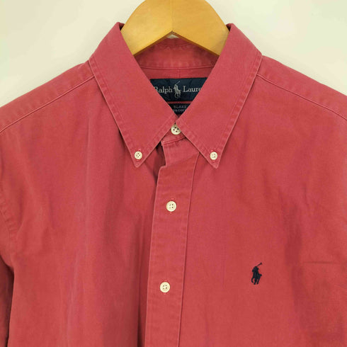 ラルフローレン RALPH LAUREN BLAKE 長袖ボタンダウンシャツ メンズ import:L