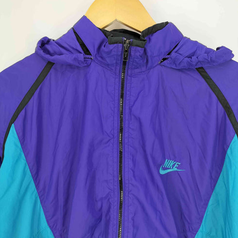 ナイキ NIKE 銀タグ ナイロンアノラックパーカー メンズ M