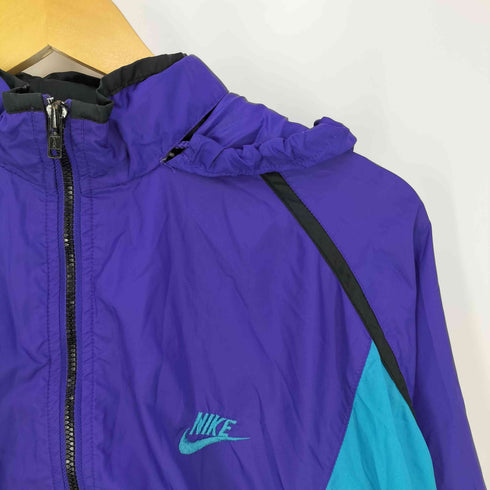ナイキ NIKE 銀タグ ナイロンアノラックパーカー メンズ M