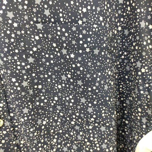 β MEN スタープリント ショートポイントカラーシャツ メンズ JPN:M