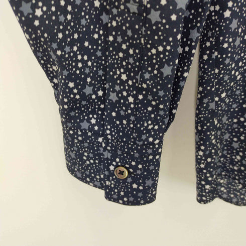 β MEN スタープリント ショートポイントカラーシャツ メンズ JPN:M