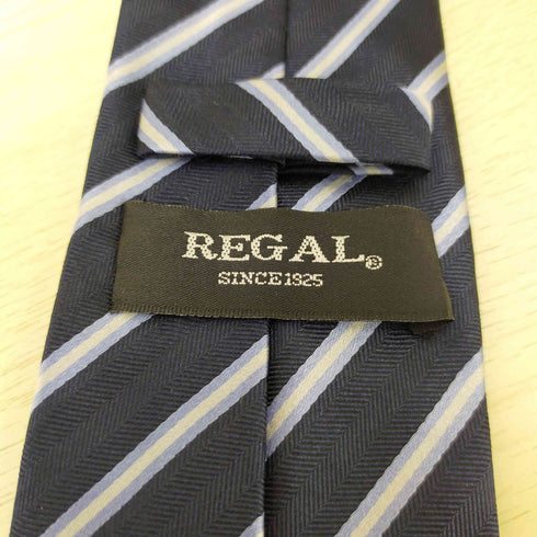 リーガル REGAL シルク ストライプ ネクタイ メンズ