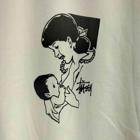 ステューシー Stussy Nurture Tee White メンズ JPN:L