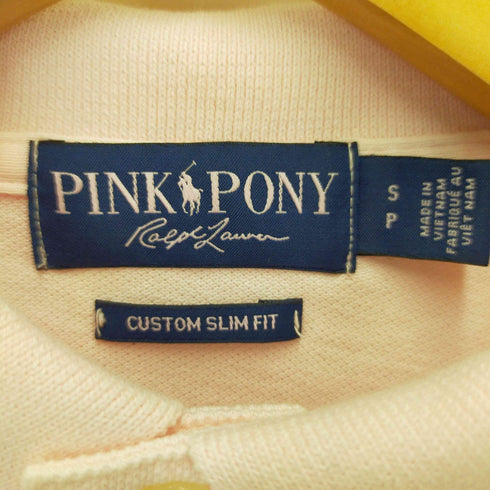 ラルフローレン RALPH LAUREN PINK PONY ポロシャツ レディース import:S