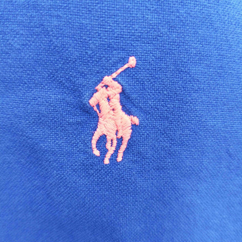 ラルフローレン RALPH LAUREN ポニー刺繍 半袖ボタンダウンシャツ メンズ import:S