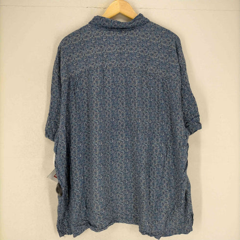 ピューリタン PURITAN ビッグサイズ 総柄レーヨン半袖シャツ メンズ 2XL