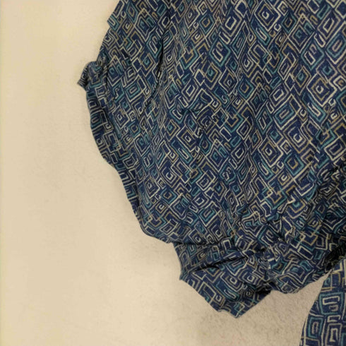 ピューリタン PURITAN ビッグサイズ 総柄レーヨン半袖シャツ メンズ 2XL