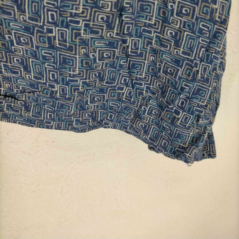 ピューリタン PURITAN ビッグサイズ 総柄レーヨン半袖シャツ メンズ 2XL