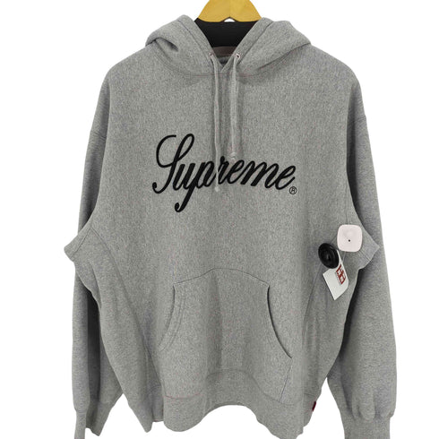 シュプリーム Supreme 23AW Week6 SUPREME RAISED SCRIPT HOODED SWEATSHIRT メンズ JPN:L