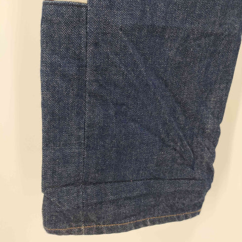 ユニフォームエクスペリメント uniform experiment RECONSTRUCTED SLIM-FIT JEANS 赤耳 切替ストレートデニム メンズ