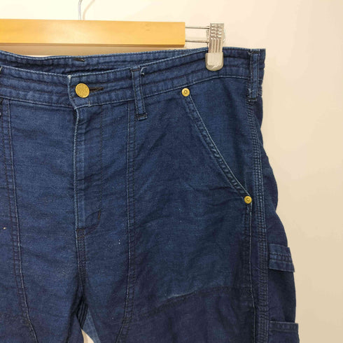 ネイバーフッド NEIGHBORHOOD durable work INDIGO DYE 藍染め ダブルニーペインターショーツ メンズ