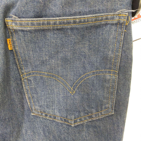 リーバイス Levis 70s 42TALON ボタン裏4刻印 684 フレアデニム ビッグベル オレンジタブ メンズ W36/L32