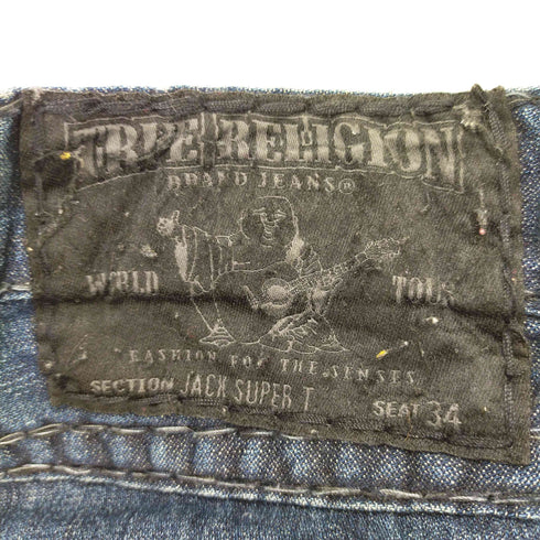 トゥルーレリジョン TRUE RELIGION USA製 JACK SUPER T メンズ 32
