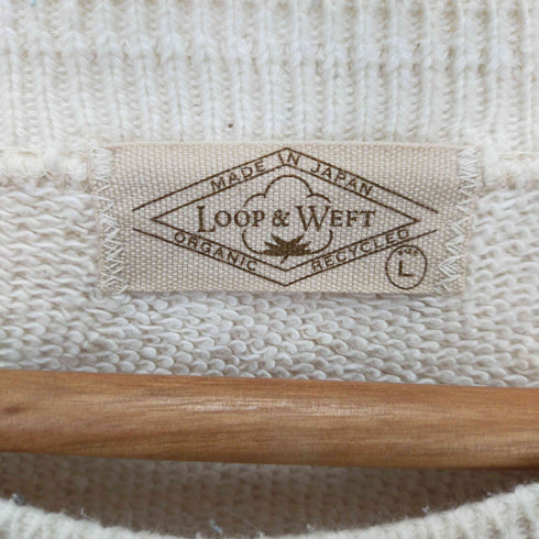 LOOP&WEFT ラグランスウェット メンズ L