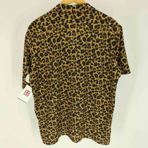 テンプテーション Temptation オープンカラー レオパード柄 S/S シャツ メンズ JPN:L