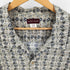 ハントクラブ HUNT CLUB オープンカラー ボタニカル柄 オーバーサイズ S/S シャツ メンズ JPN:XXL
