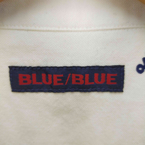 ブルーブルー BLUE BLUE 総柄 長袖ボタンダウンシャツ メンズ JPN:1