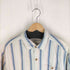 トミーバハマ Tommy Bahama 100%シルク ストライプ柄 アロハシャツ メンズ xl