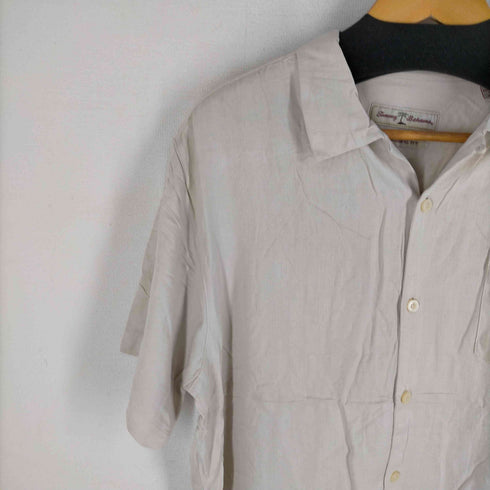 トミーバハマ Tommy Bahama シルク70% レーヨンアロハシャツ メンズ JPN:L