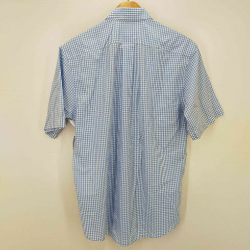 エルエルビーン L.L.Bean 00S マレーシア製 WRINKLERESISTANT ギンガムチェック ショートスリーブシャツ メンズ S-REG