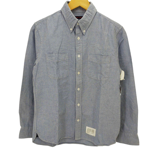 ブルーブルー BLUE BLUE 長袖ボタンダウンシャツ メンズ JPN:1
