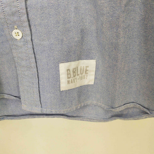 ブルーブルー BLUE BLUE 長袖ボタンダウンシャツ メンズ JPN:1