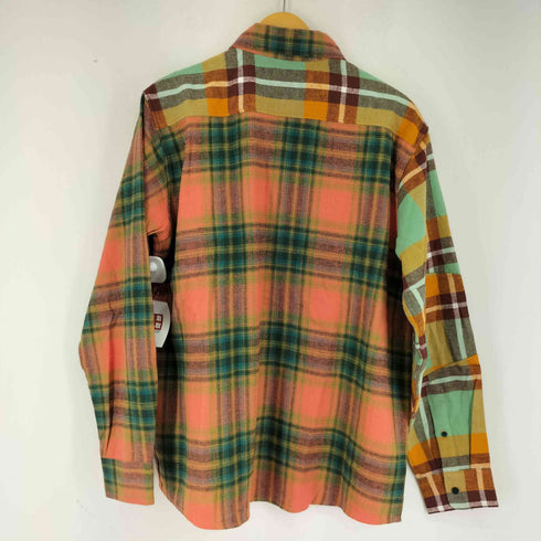デシグアル Desigual チェック柄 オーバーサイズシャツ メンズ import:M