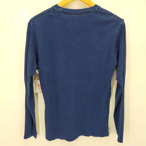 ブルーブルー BLUE BLUE インディゴ ポケット長袖Tシャツ メンズ JPN:S