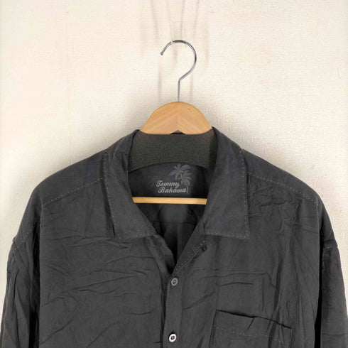 トミーバハマ Tommy Bahama 100%シルク オープンカラーアロハシャツ メンズ JPN:XL