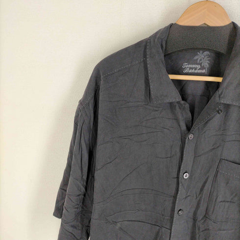 トミーバハマ Tommy Bahama 100%シルク オープンカラーアロハシャツ メンズ JPN:XL