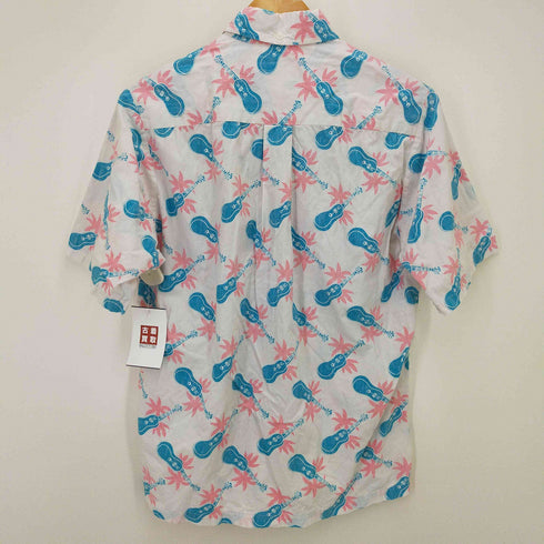 カハラ KAHALA USA製 ハーフボタン ボタンダウンアロハシャツ メンズ import:S