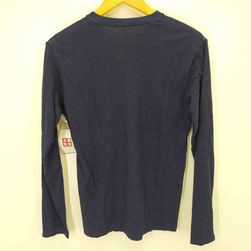 ブルーブルー BLUE BLUE インディゴ ポケット長袖Tシャツ メンズ JPN:S
