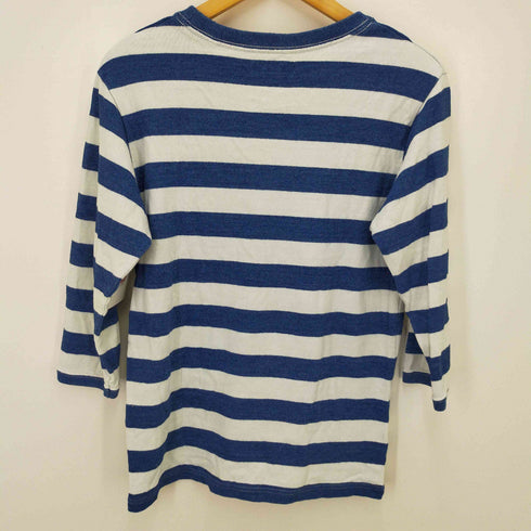 ブルーブルー BLUE BLUE 7分袖 ボーダーTシャツ メンズ JPN:1