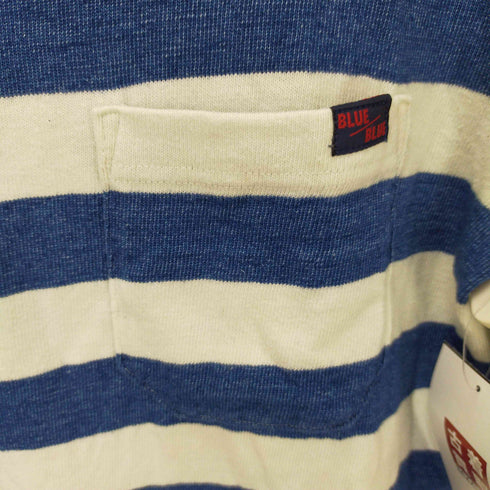 ブルーブルー BLUE BLUE 7分袖 ボーダーTシャツ メンズ JPN:1