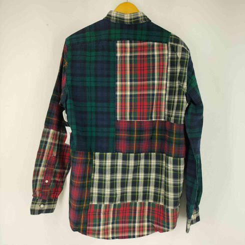 ポロラルフローレン POLO RALPH LAUREN CLASSIC FIT スモールポニー刺繍 チェック切替 BD L/Sシャツ メンズ JPN:L