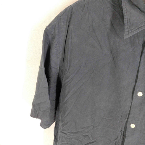 ノーティカ NAUTICA シルク65% レーヨン半袖シャツ メンズ JPN:L