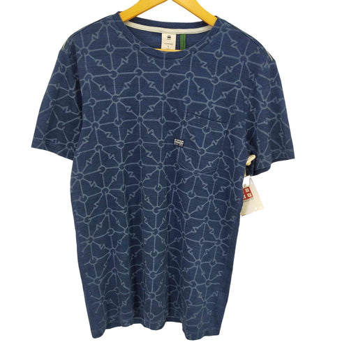 ジースターロー G-STAR RAW Indigo Pocket GR T-Shirt メンズ S