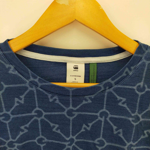 ジースターロー G-STAR RAW Indigo Pocket GR T-Shirt メンズ S