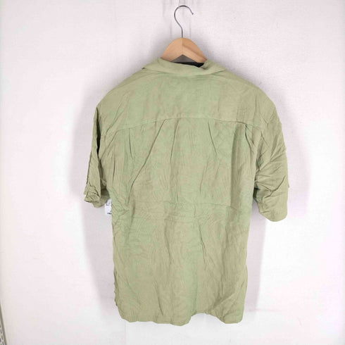 トミーバハマ Tommy Bahama 100%シルク 総柄アロハシャツ メンズ JPN:M