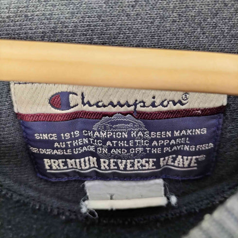 チャンピオン Champion 90-00S PREMIUM REVERSE WEAVE PΩT ワッペン 刺繍 クルーネック スウェット メンズ