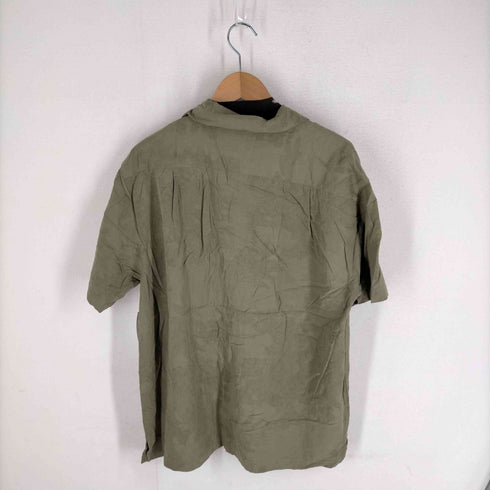トミーバハマ Tommy Bahama 100%シルク 総柄アロハシャツ メンズ JPN:L