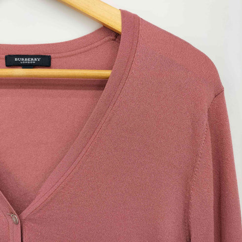 バーバリーロンドン BURBERRY LONDON レーヨン混 カーディガン レディース JPN:1