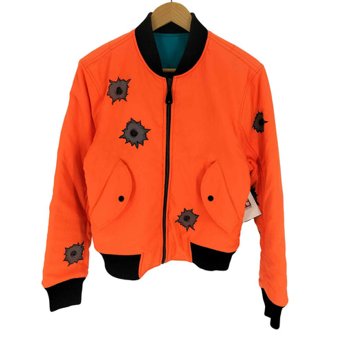 ジェレミースコット JEREMY SCOTT Bullet Reversible Bomber Jacket リバースブル MA-1 フライト ジャケット メンズ