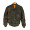 アルファインダストリーズ ALPHA INDUSTRIES MA-1 ウッドランドカモ フライトジャケット メンズ import:M